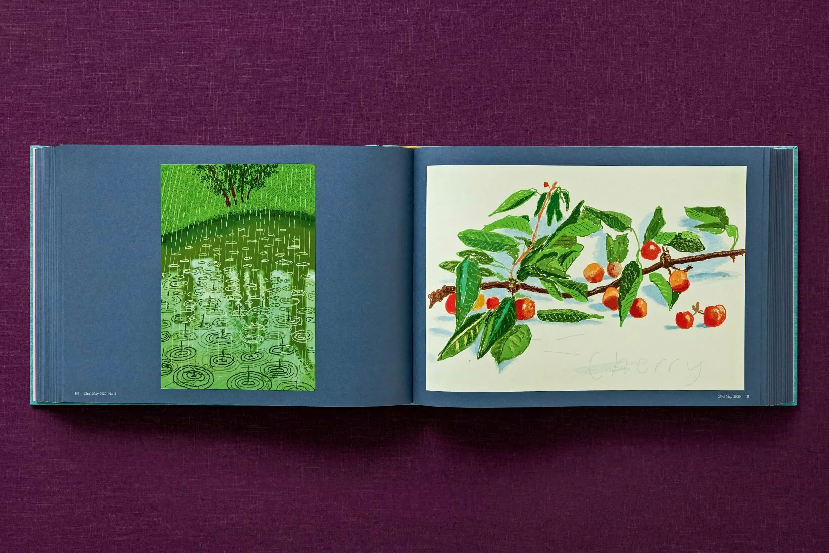 David Hockney 220 for 2020: edition of 1620 books, numbered and stamped - Image 41
