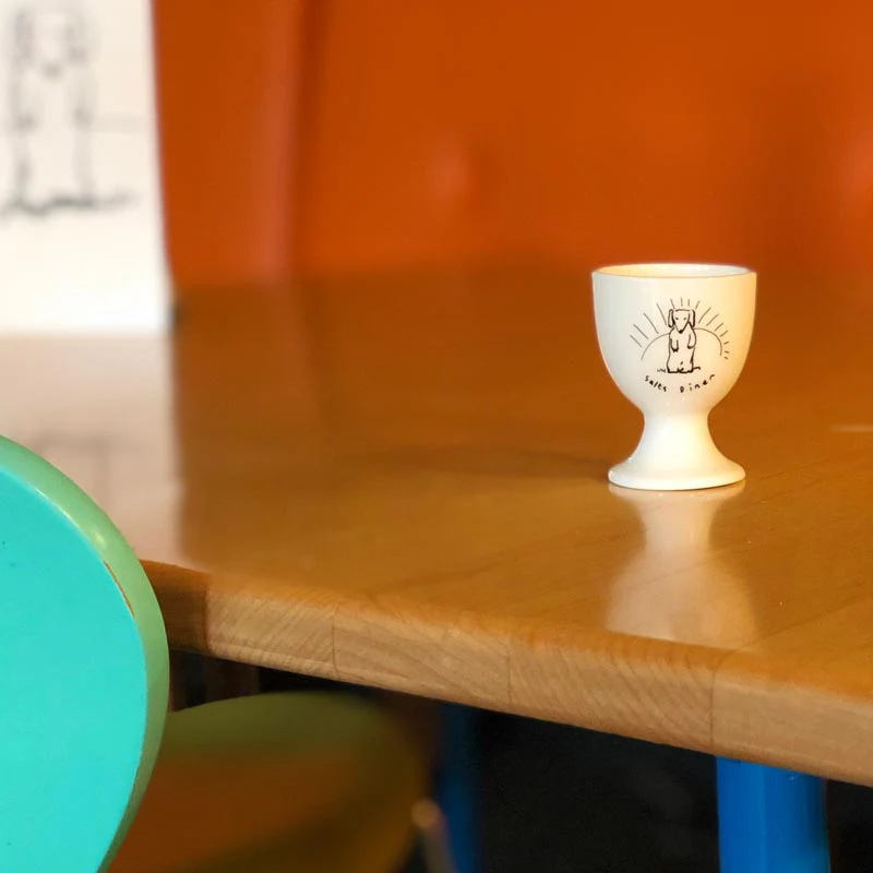 David Hockney Diner Dog Egg Cup - Image 2