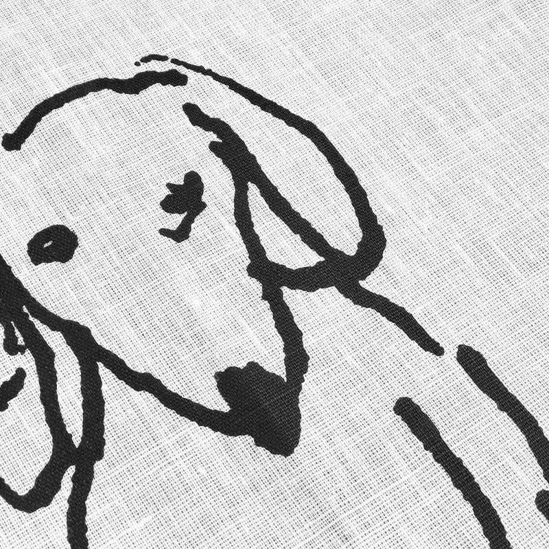 David Hockney Diner Dog Linen Tea Towel - Image 4