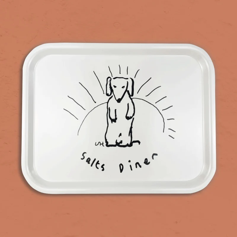 David Hockney Diner Dog Tray