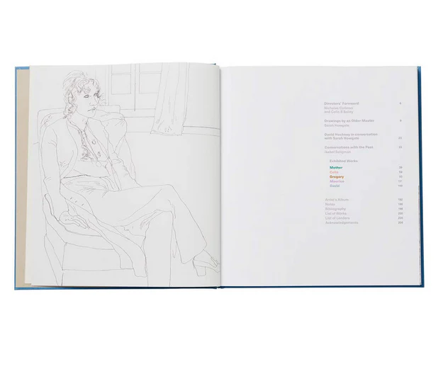David Hockney: Drawing from Life (1st edition hardcover exhibition catalogue) - Image 11