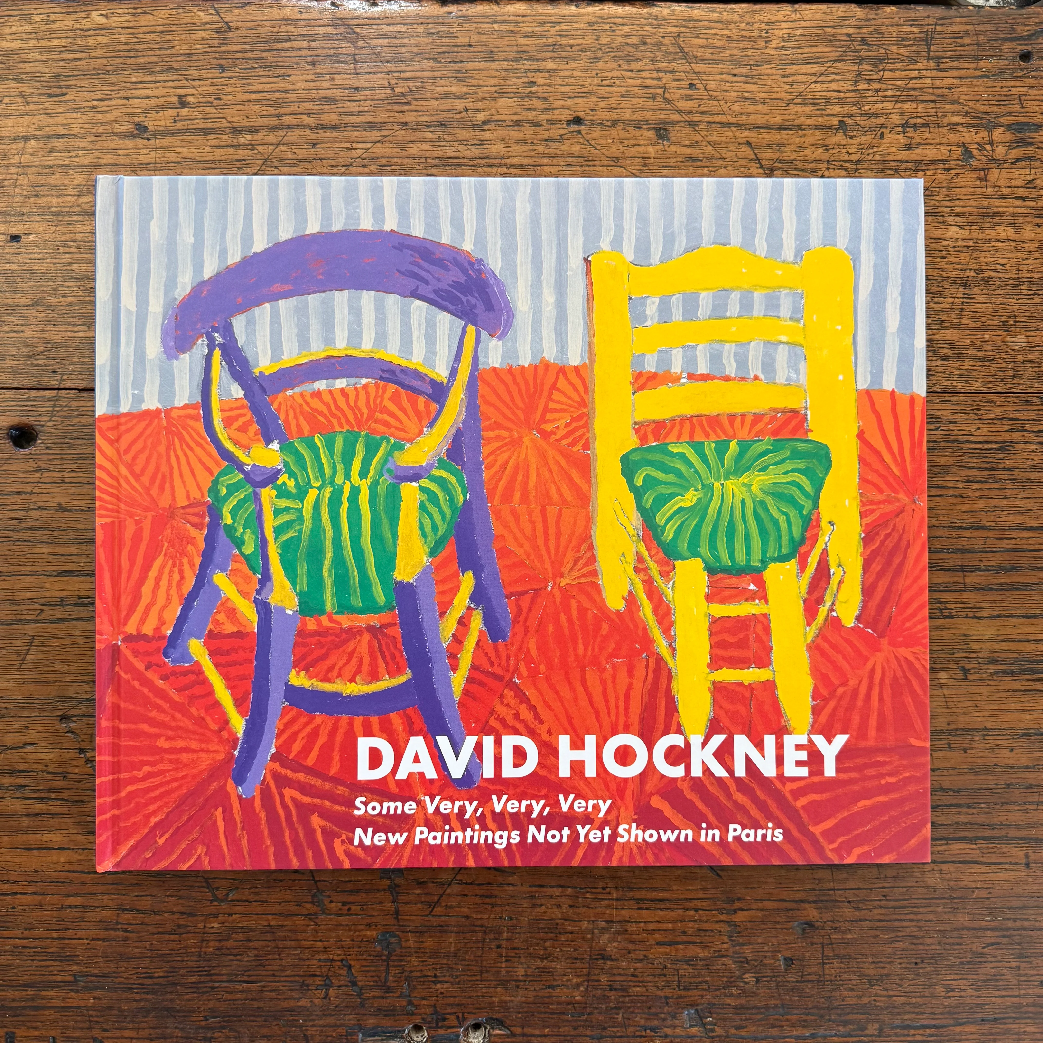 David Hockney: Some Very, Very, Very New Paintings Not Yet Shown in Paris - Hardback Exhibiton Catalogue - Image 2