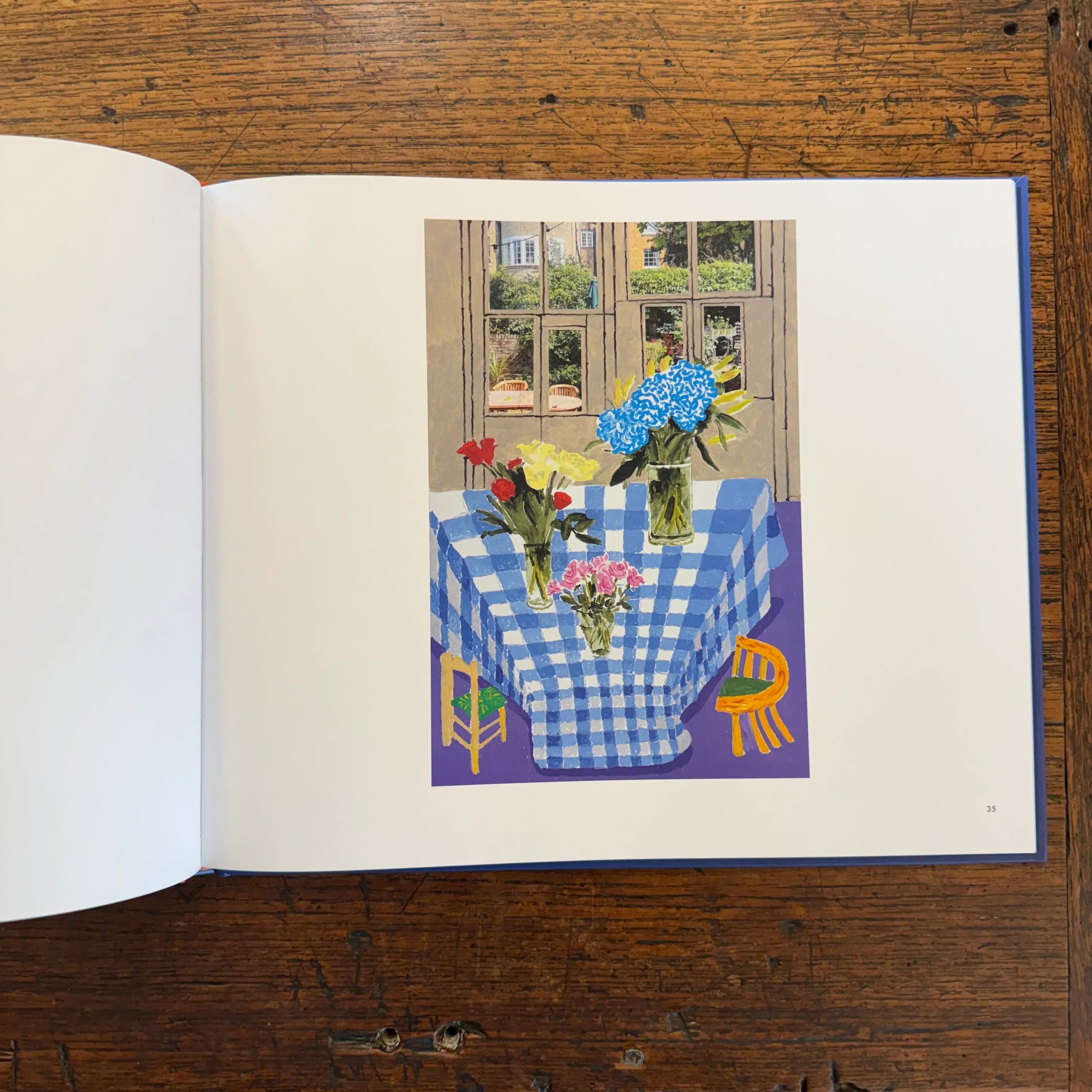 David Hockney: Some Very, Very, Very New Paintings Not Yet Shown in Paris - Hardback Exhibiton Catalogue - Image 3