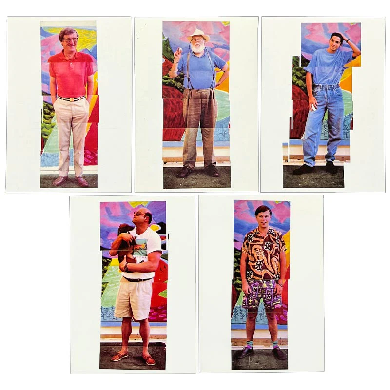 David Hockney New Electronic Snaps Postcard Collection (5 Cards) - Image 8