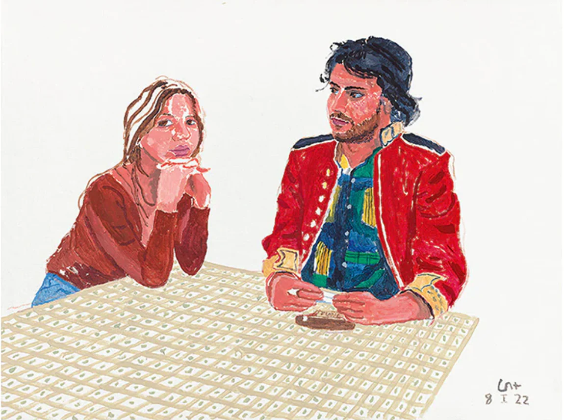 David Hockney: Normandy Portraits - hardback exhibition catalogue - Image 4