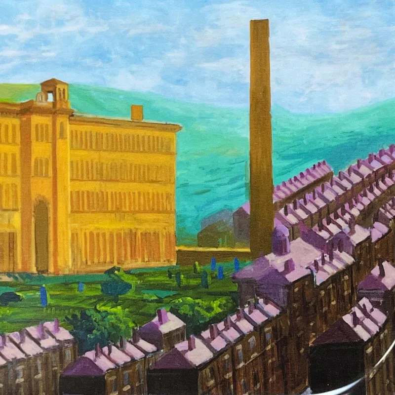 David Hockney Salts Mill, Saltaire, Yorkshire Tray - Image 5