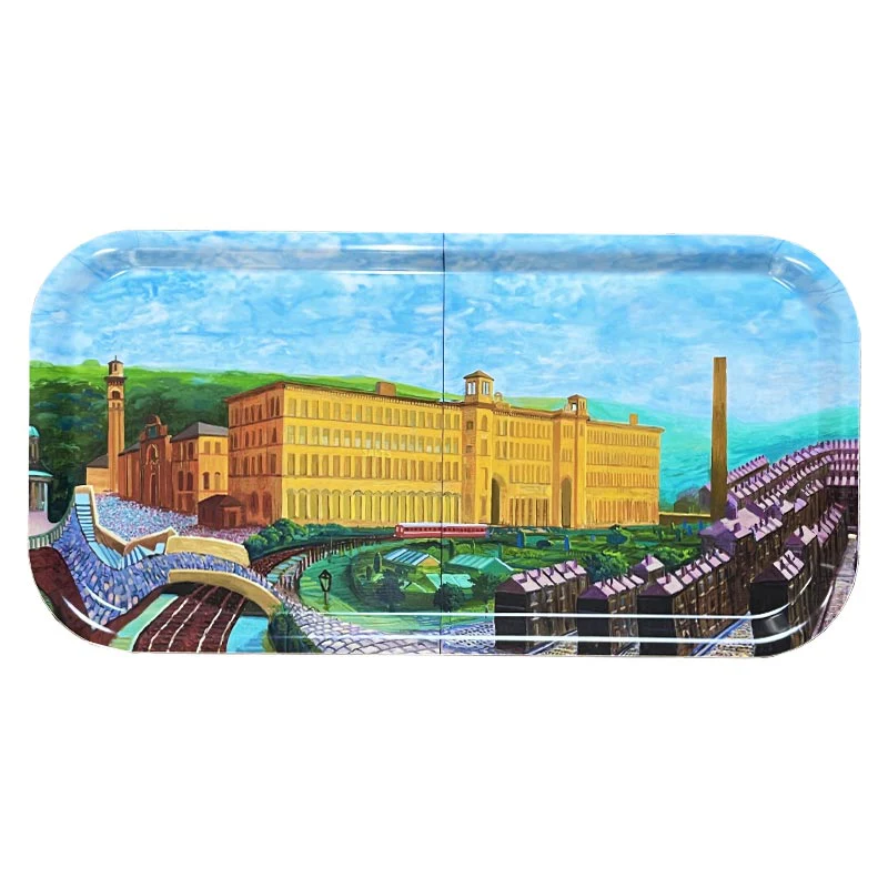 David Hockney Salts Mill, Saltaire, Yorkshire Tray - Image 6