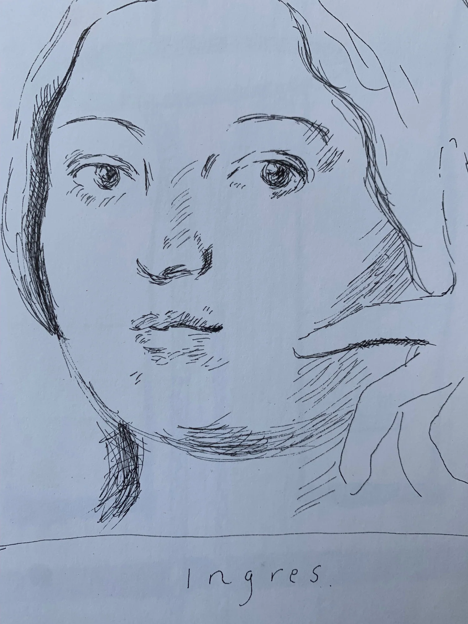 Martha's Vineyard and Other Places: My Third Sketchbook from the Summer of 1982 by David Hockney (printed in 1985) - Image 5