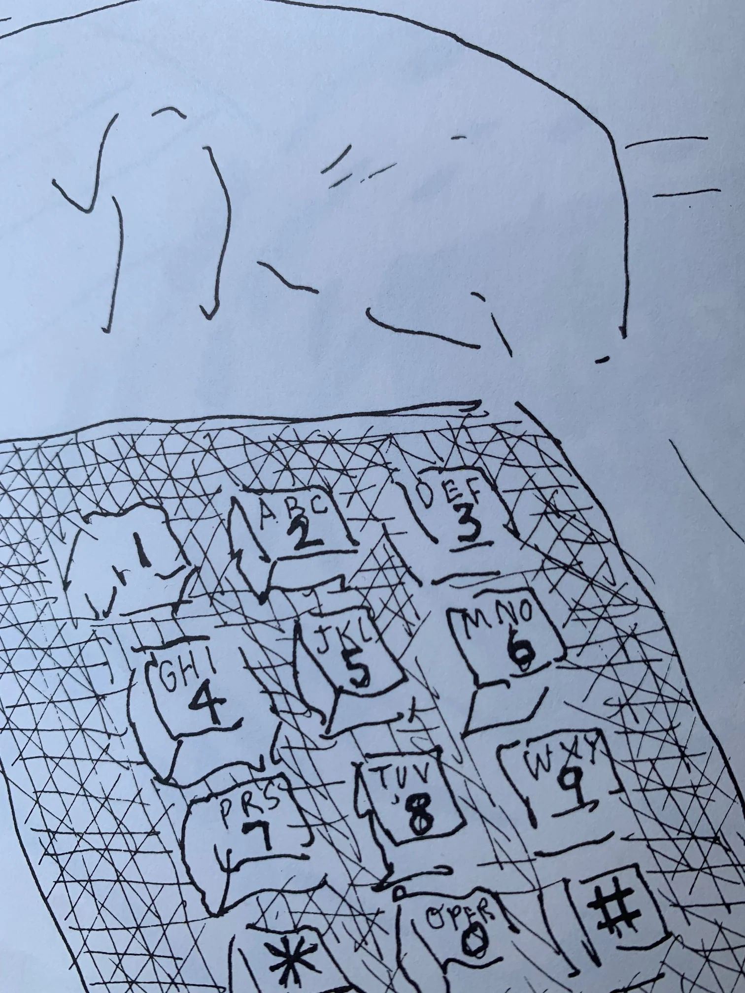 Martha's Vineyard and Other Places: My Third Sketchbook from the Summer of 1982 by David Hockney (printed in 1985) - Image 8