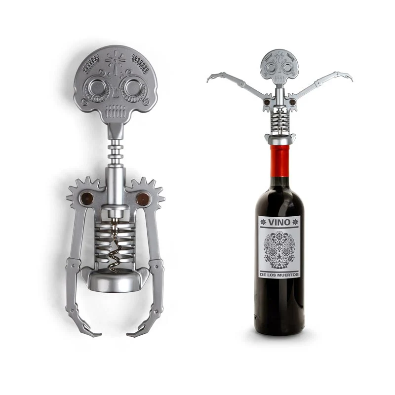 Day of the Dead Corkscrew, des. Ariel Rojo and Stephanie Suárez for Kikkerland - Image 2