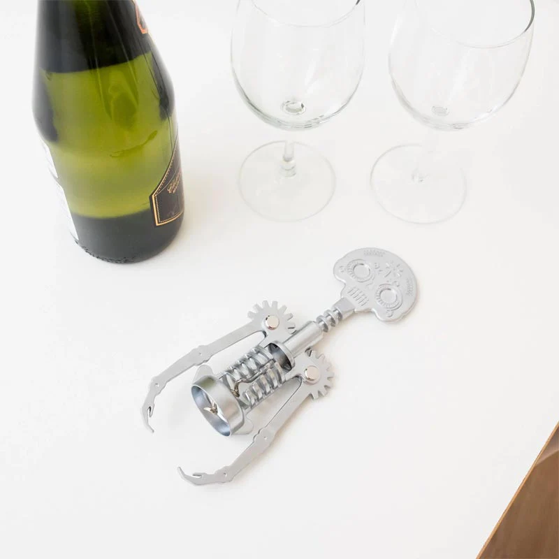 Day of the Dead Corkscrew, des. Ariel Rojo and Stephanie Suárez for Kikkerland - Image 3