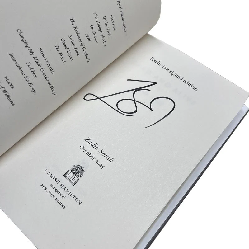 Dead and Alive: Essays, by Zadie Smith - signed hardback - Image 2