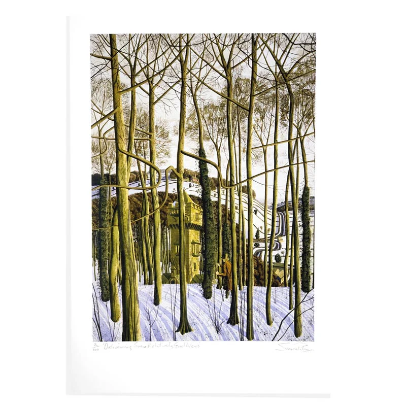 Delivering Some Relatively Good News - Signed Limited Edition Print by Simon Palmer - Image 5