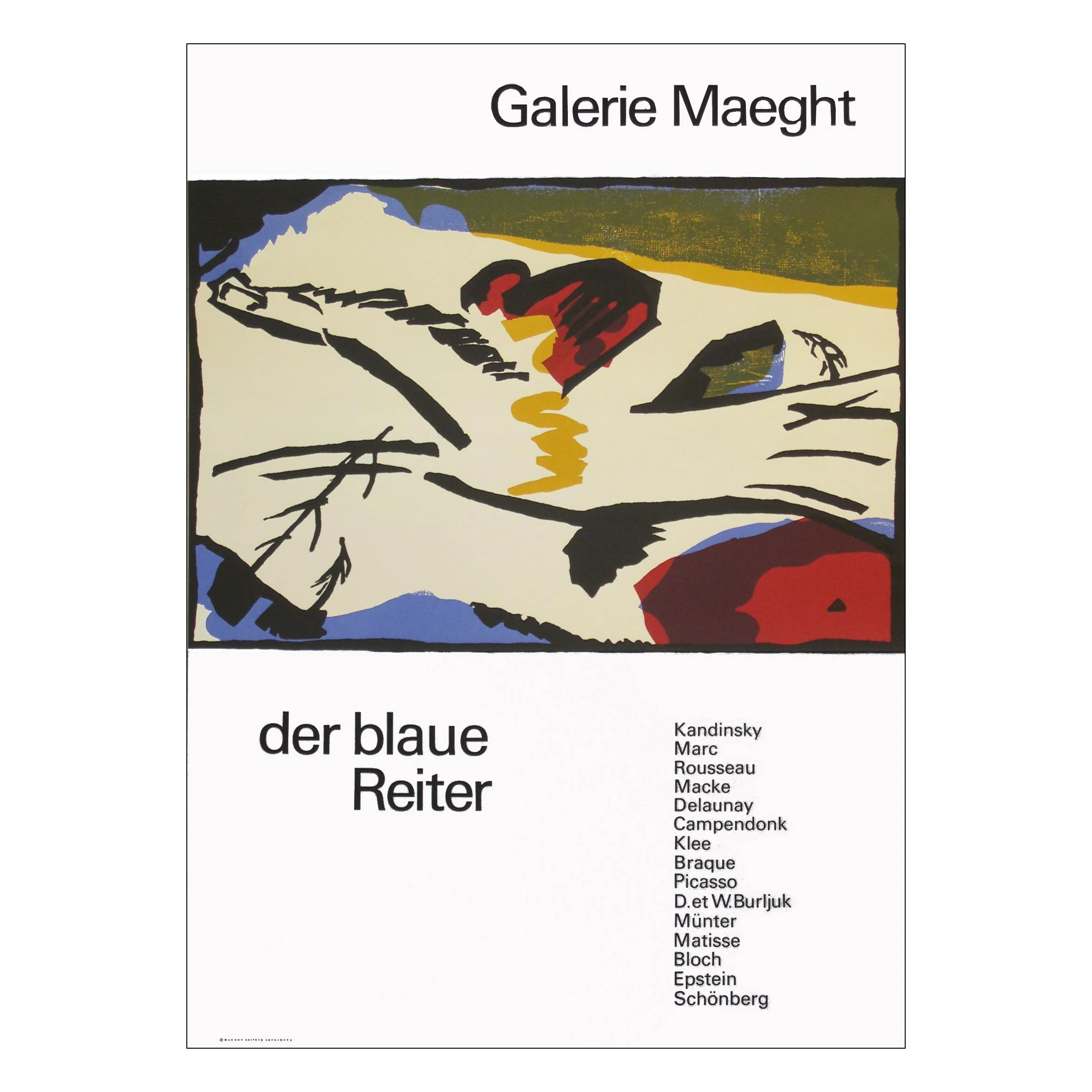 Der Blaue Reiter (The Blue Rider) poster by Wassily Kandinsky - Image 2