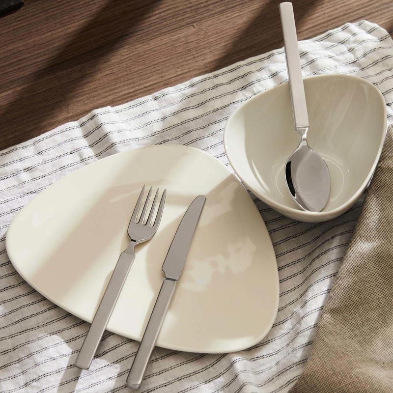 Dry Dessert Fork - des. Achille Castiglioni for Alessi - Image 2