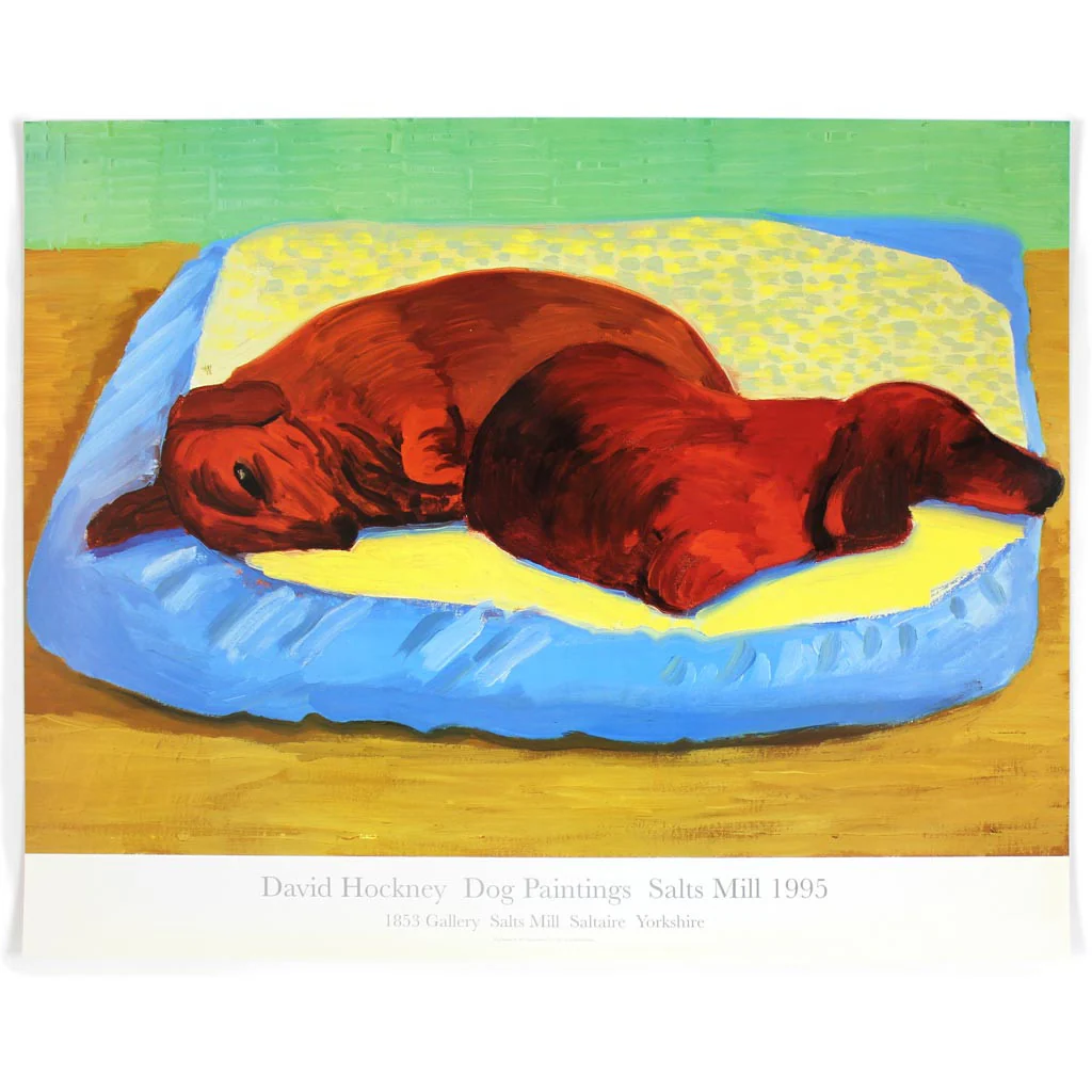Dog 43 Poster by David Hockney - Image 2