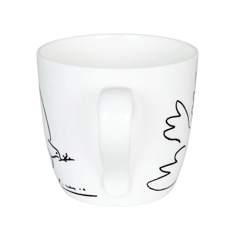 Pablo Picasso Dove of Peace Bone China Mug by Könitz - Image 4