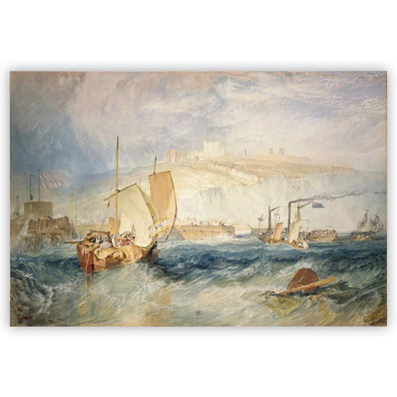 Dover Castle poster by J.M.W. Turner - Image 2