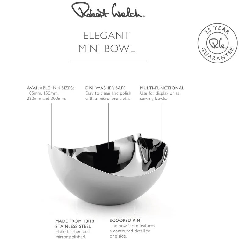Drift mini bowl by Robert Welch - Image 5
