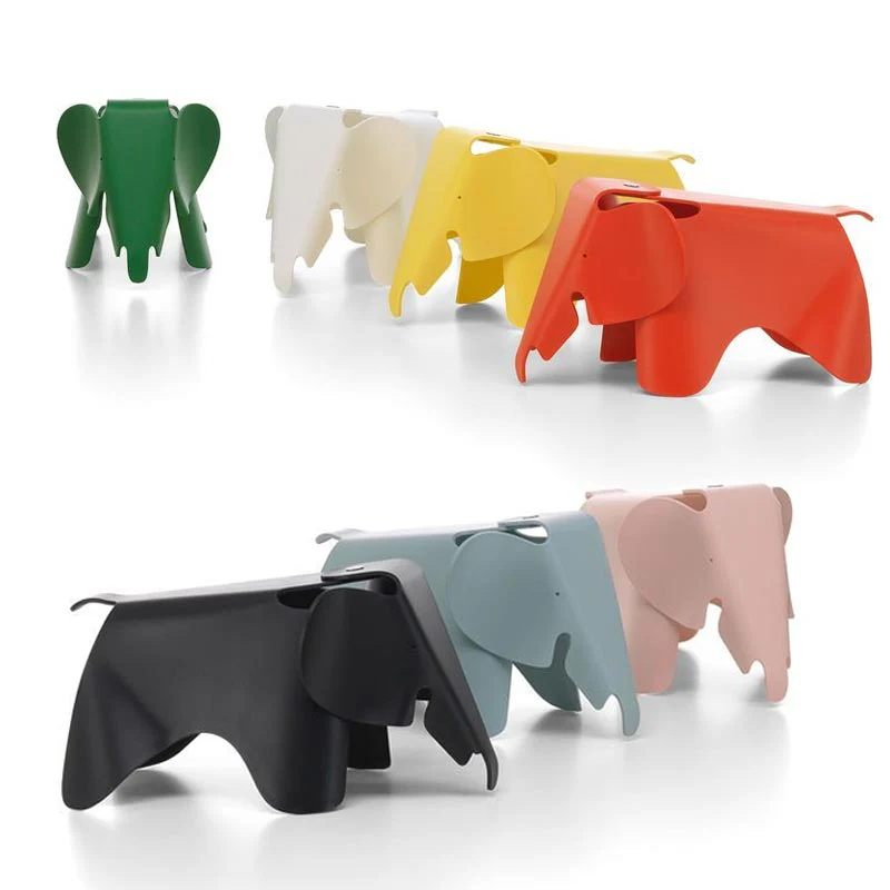 Eames Elephant - Small, Pale Rose - des. Charles and Ray Eames, 1945 - Image 5
