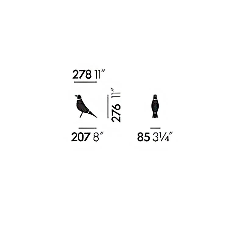 Eames House Bird (Black) des Charles & Ray Eames - Image 7