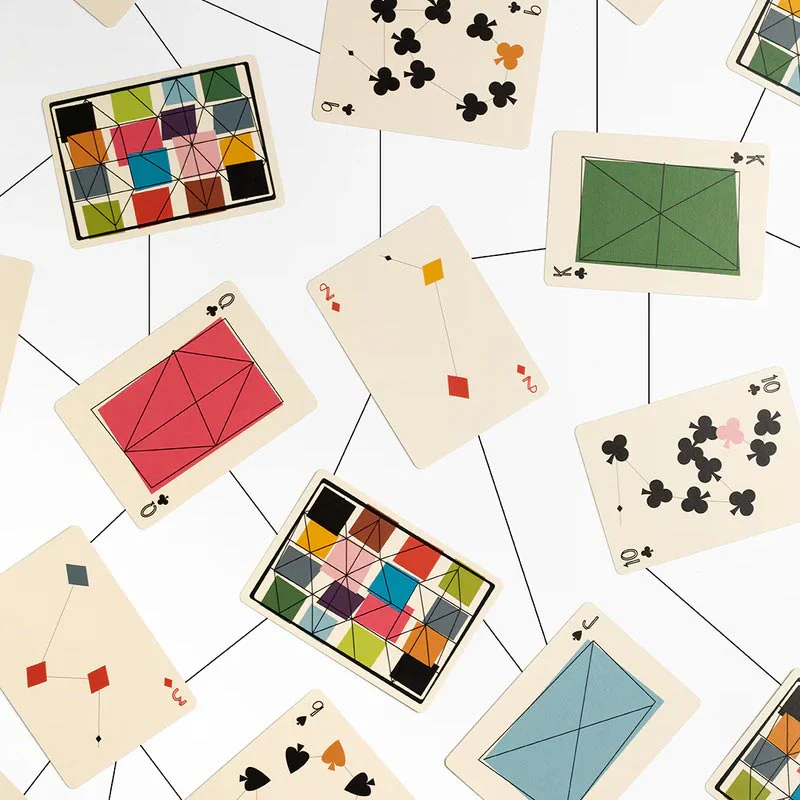 Charles and Ray Eames Kite Playing Cards by Art of Play - Image 3