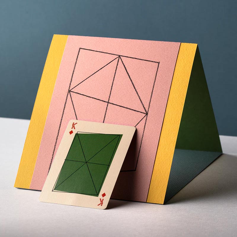 Charles and Ray Eames Kite Playing Cards by Art of Play - Image 5