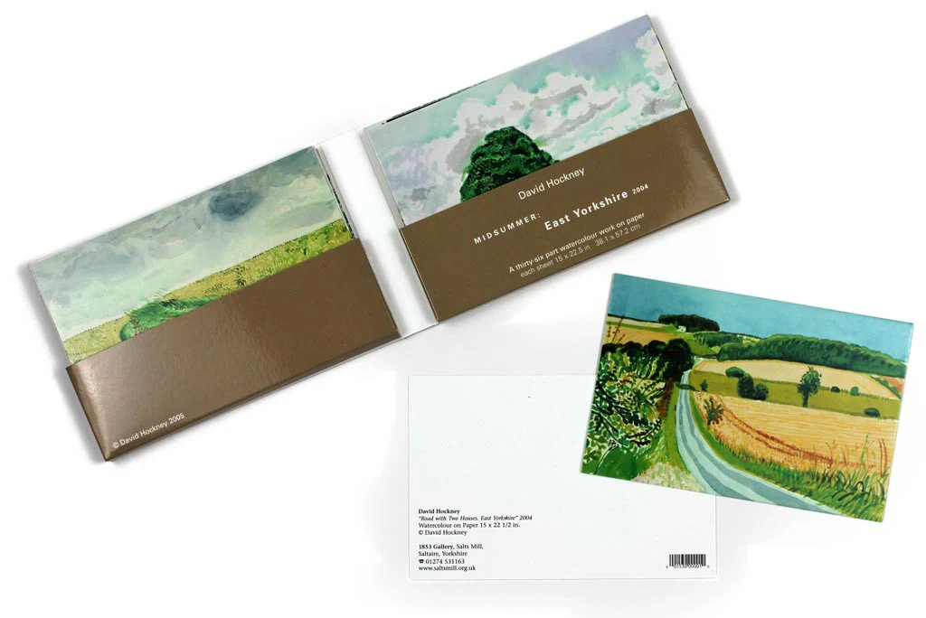 Midsummer: East Yorkshire - Complete Postcard Collection (36 cards) by David Hockney - Image 3