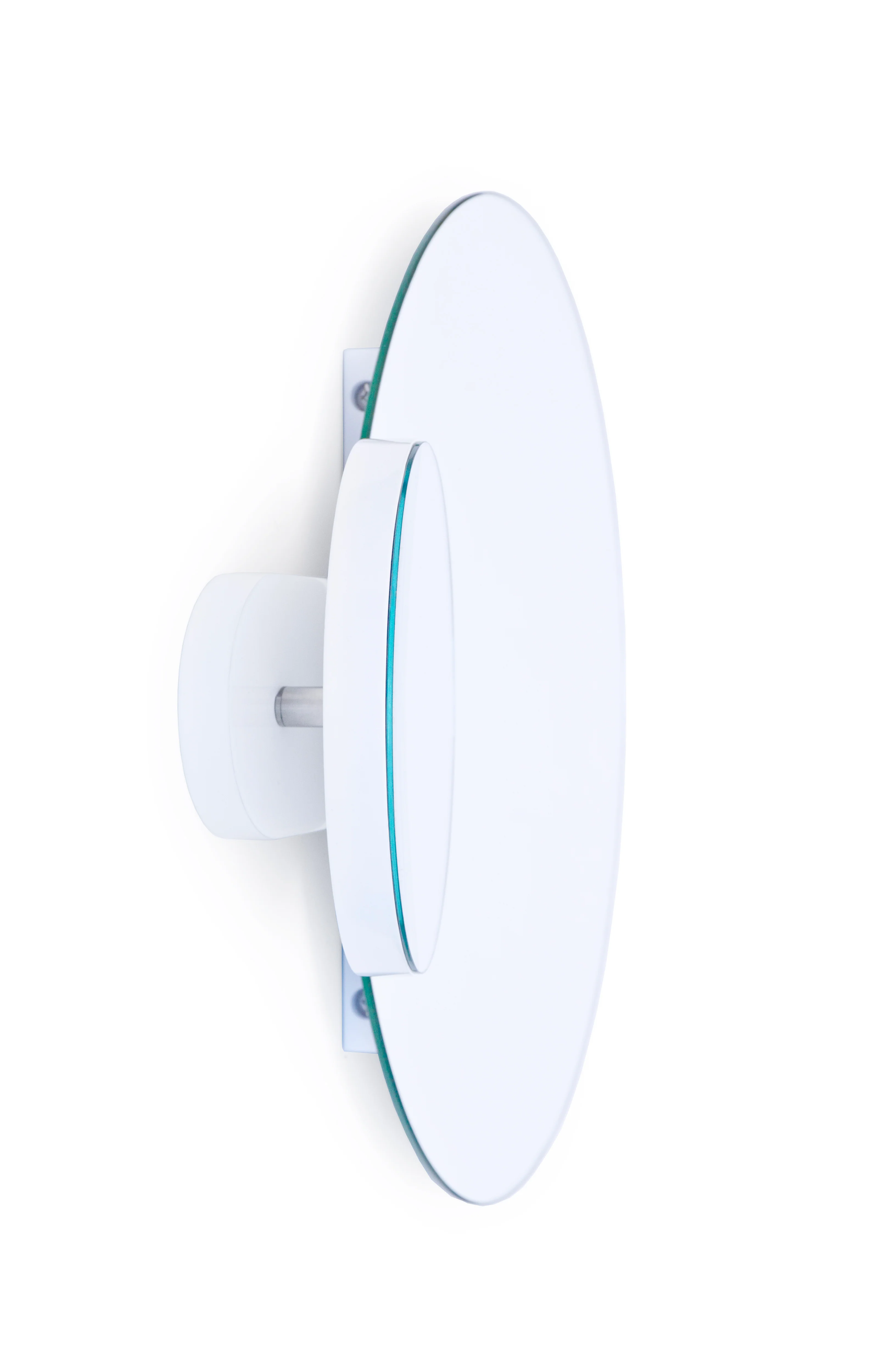 Eclipse mirror - white - des. Lincoln Rivers for Wireworks - Image 11
