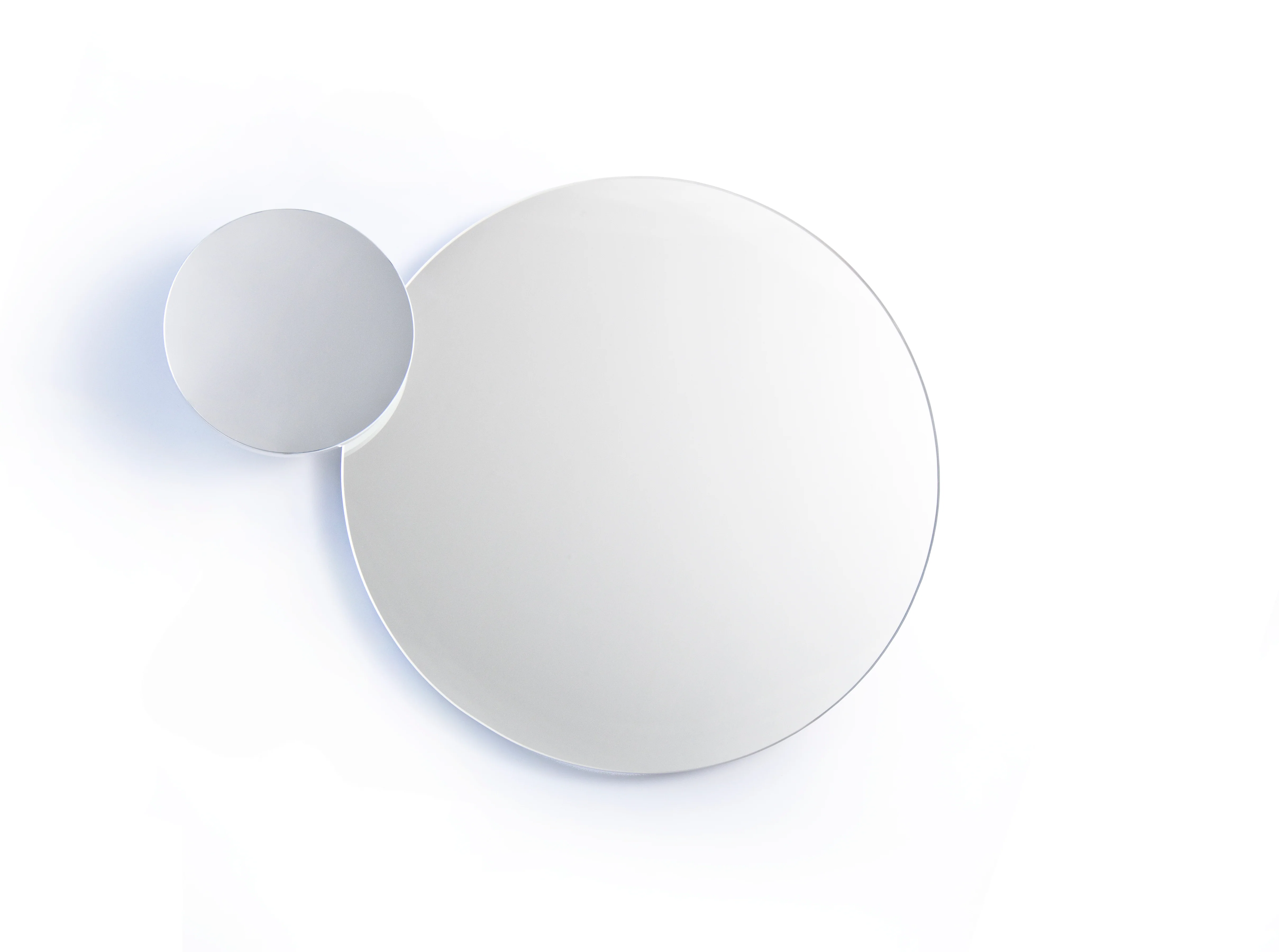 Eclipse mirror - white - des. Lincoln Rivers for Wireworks - Image 13