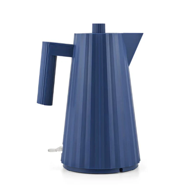Plissé Electric Kettle - Blue - des. Michele De Lucchi for Alessi - Image 5