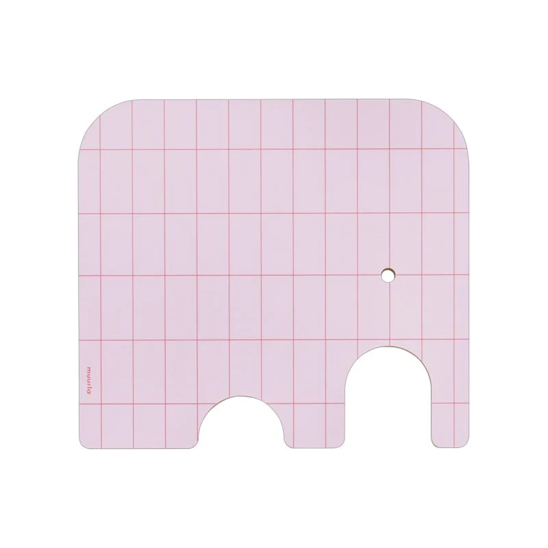 Elephant Chop & Serve Board - Medium 28 x 25 cm - Pink - by Muurla - Image 5