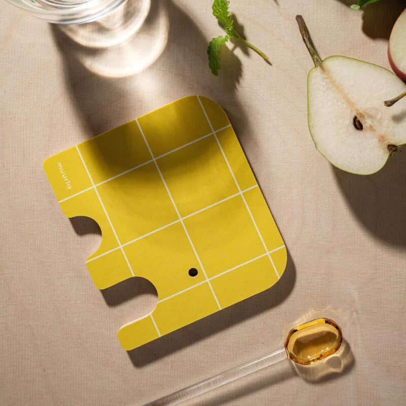 Elephant Coaster Yellow - by Muurla - Image 2