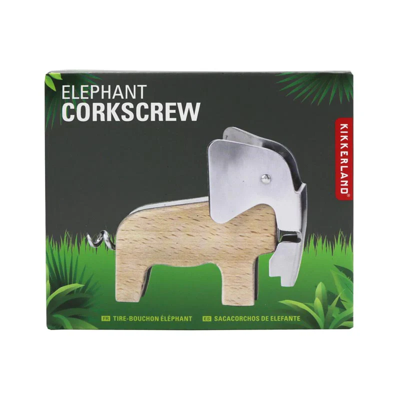 Elephant Corkscrew, by Kikkerland - Image 3