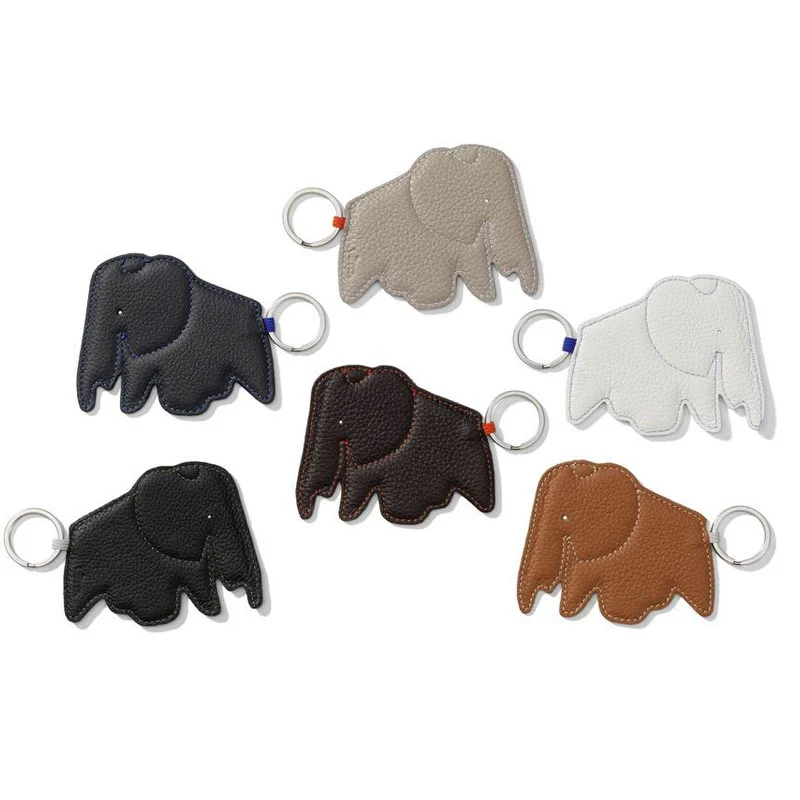 Elephant Keyring (Cognac) - des. Hella Jongerius 2015 (made by Vitra) - Image 2