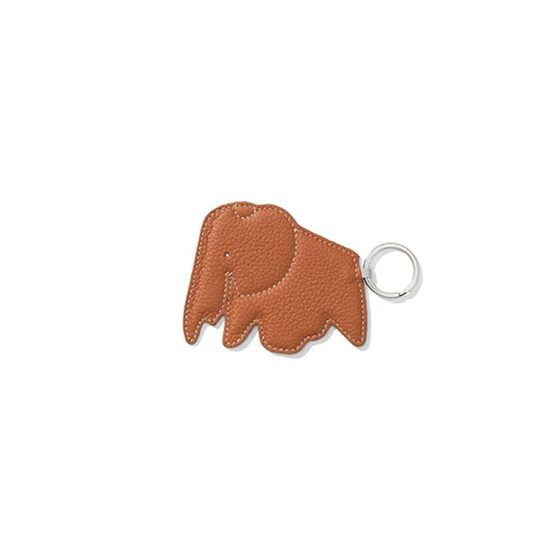 Elephant Keyring (Cognac) - des. Hella Jongerius 2015 (made by Vitra) - Image 4