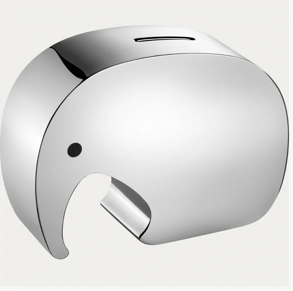 Moneyphant Elephant Money Box des. Jørgen Møller & Junior Møller, 2010 for Georg Jensen - Image 2