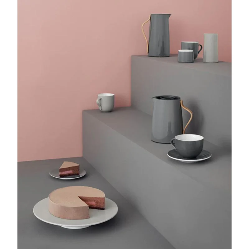 Emma Tea Cups by Stelton - Grey - set of 2 - Image 5
