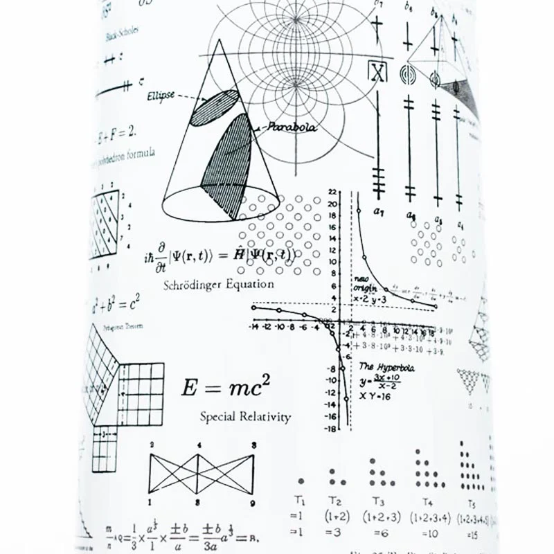 Equations that changed the world - Tumbler Drinking Glass by Cognitive Surplus - Image 2
