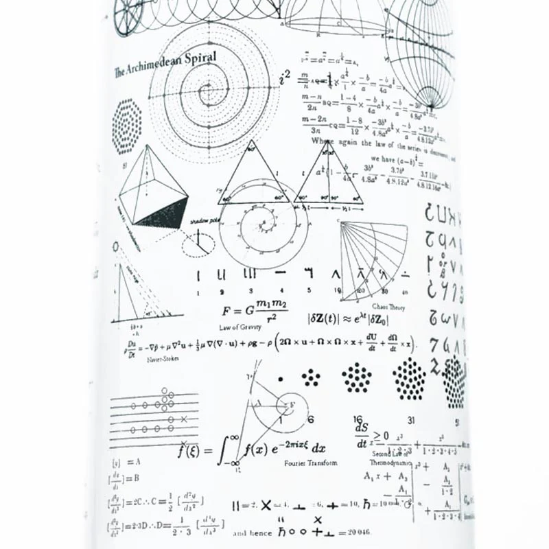 Equations that changed the world - Tumbler Drinking Glass by Cognitive Surplus - Image 3
