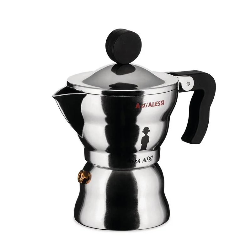 Moka Alessi Espresso Coffee Maker- 3 cup - des. Alessandro Mendini for Alessi - Image 2