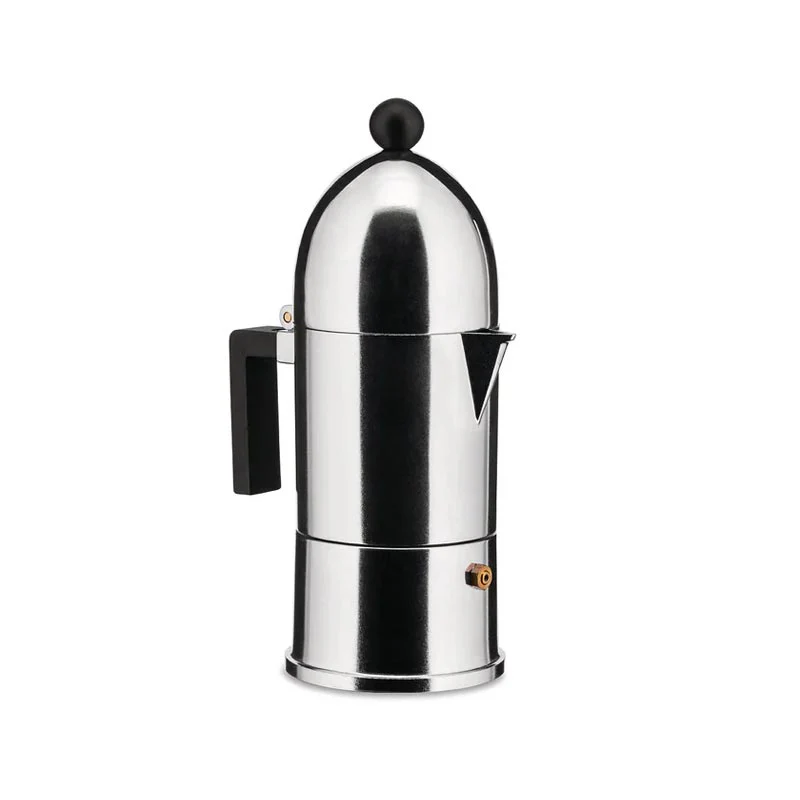 La Cupola Espresso Coffee Maker - 3 cup - des. Aldo Rossi (1988) for Alessi - Image 3