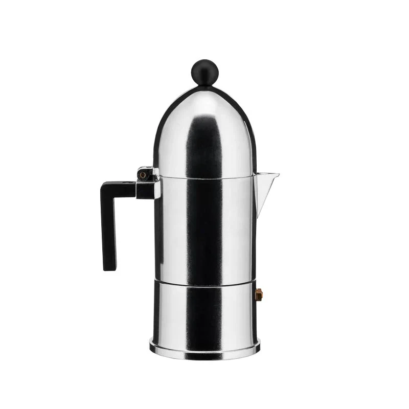 La Cupola Espresso Coffee Maker - 3 cup - des. Aldo Rossi (1988) for Alessi - Image 5