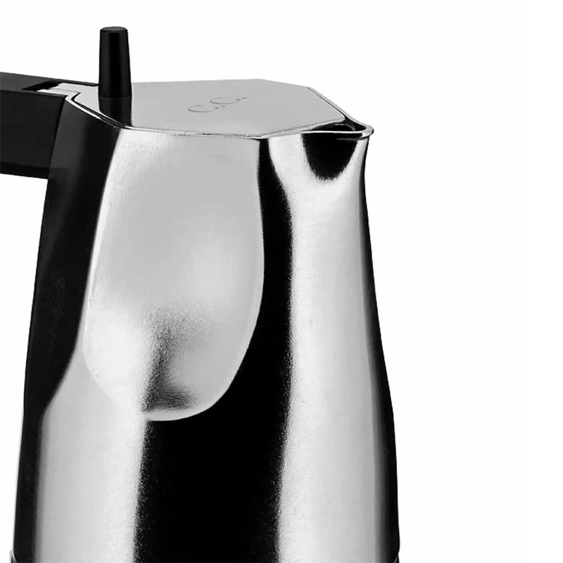 Ossidiana Espresso Coffee Maker - 6 cup - des. Mario Trimarchi for Alessi - Image 3