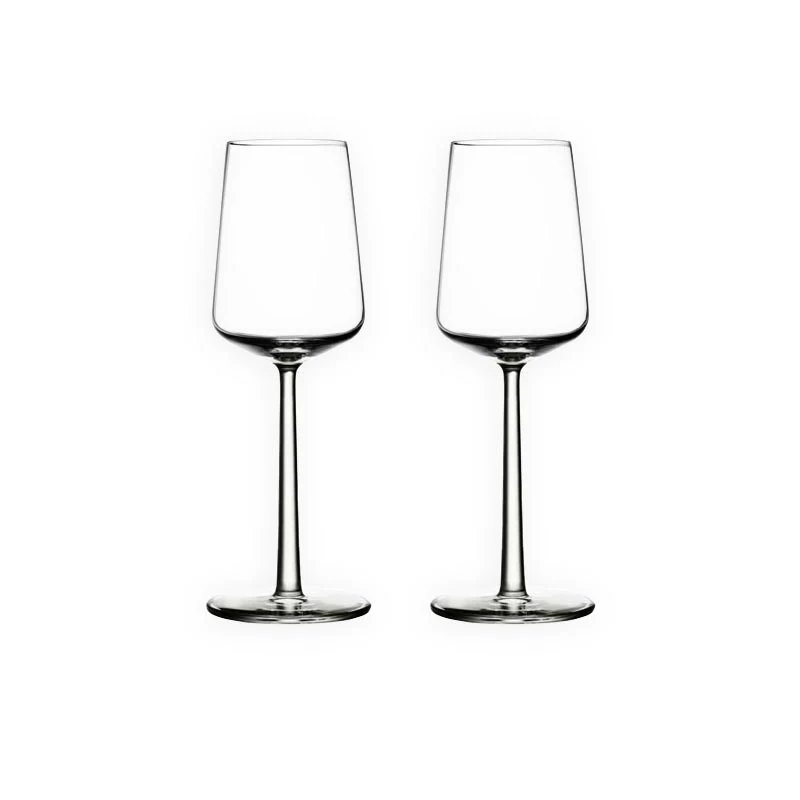 Set of 2 Essence white wine glasses des. Alfredo Häberli for Iitala - Image 5