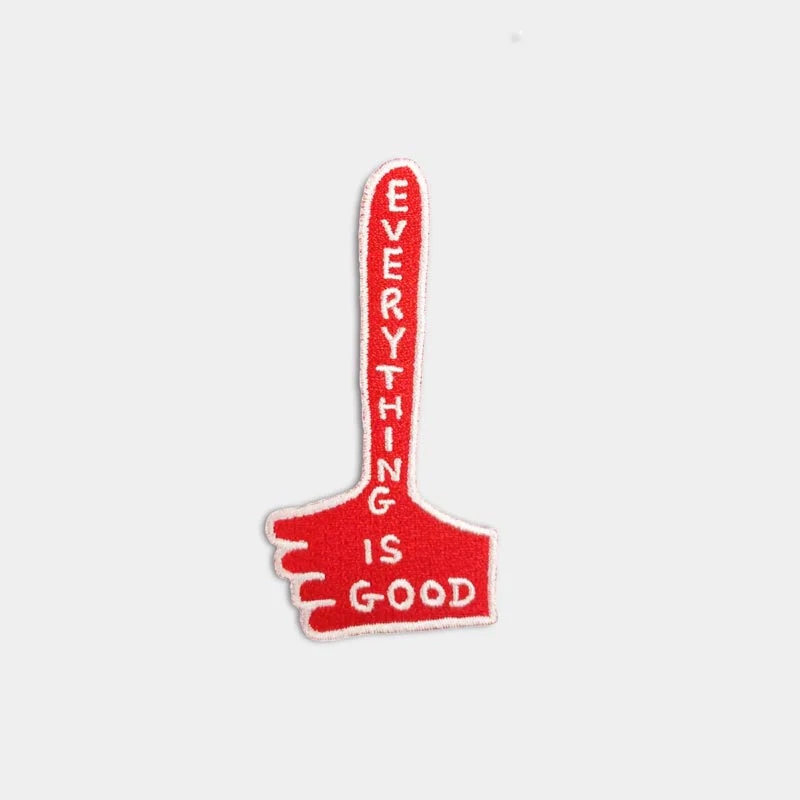 Everything Is Good - fabric patch by David Shrigley - Image 4