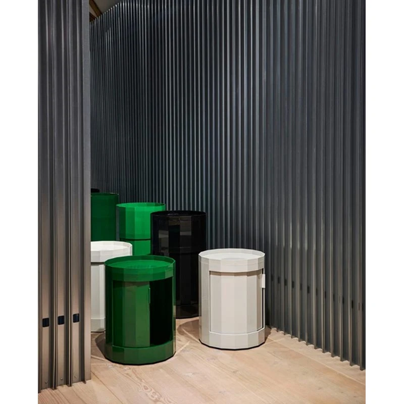 Facet Cabinet (incl. Feet and Castors) - High - Anthacite - des. Stefan Scholten for HAY - Image 2