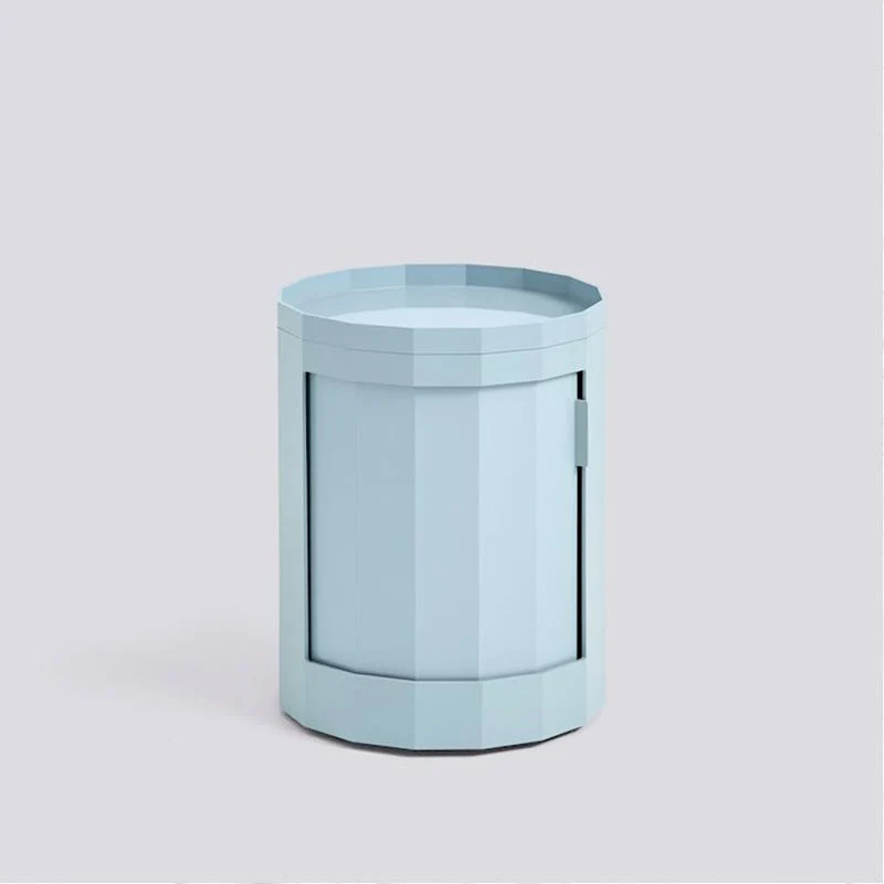 Facet Cabinet (incl Feet and Castors) - Low - Misty Blue - des. Stefan Scholten for HAY - Image 5