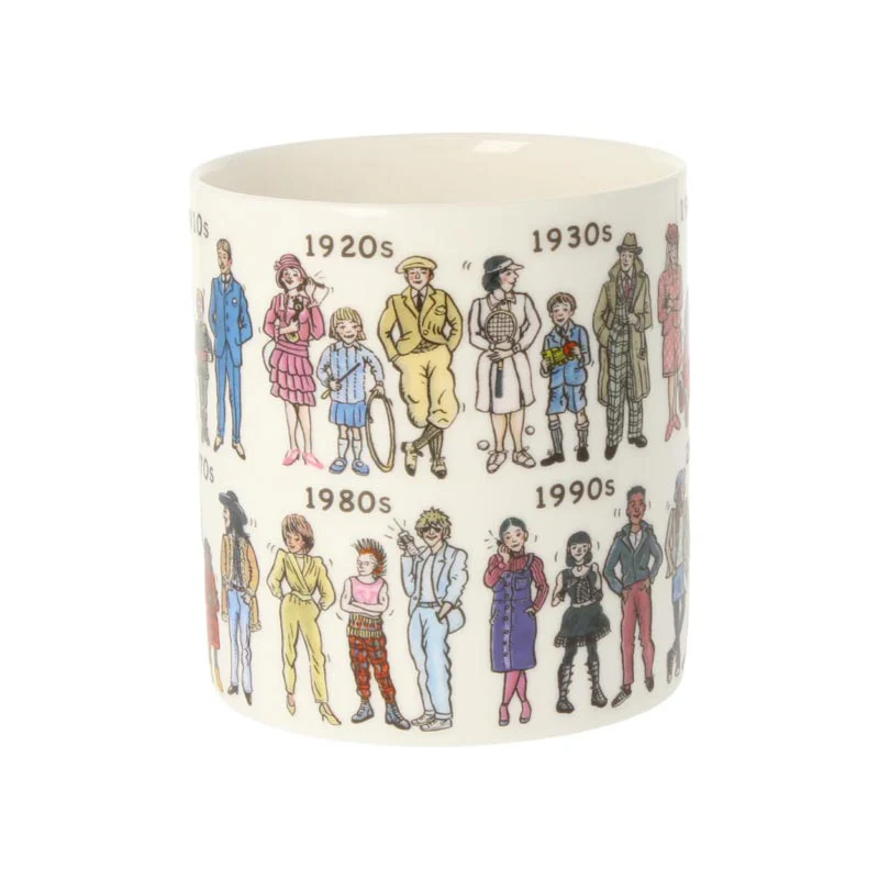 Fashion Through the Decades mug - Image 3