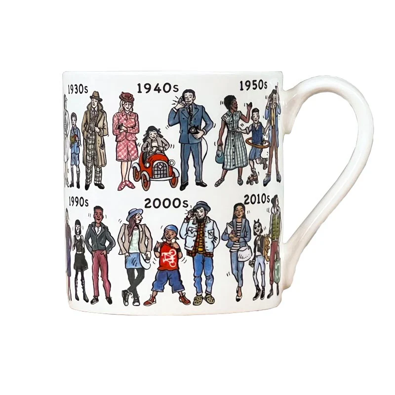 Fashion Through the Decades mug - Image 5